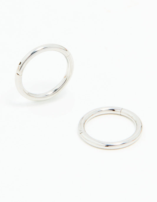 Surgical Steel Sleeper Earrings 7 MM